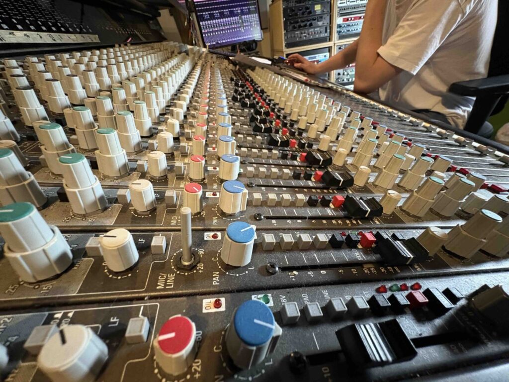 Mischpult Audio College Marburg